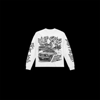 Don’t Be Last Long-sleeve - White/Grey